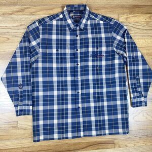 South Pole Men’s L SP-2KTEAM Long Sleeve Casual Button Up Shirt Hip-hop 90s Y2K